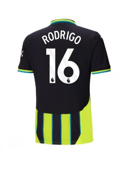 Manchester City Rodri Hernandez #16 Gostujuci Dres 2024-25 Kratak Rukavima